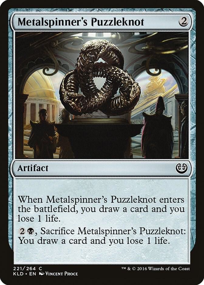 Metalspinner's Puzzleknot card image