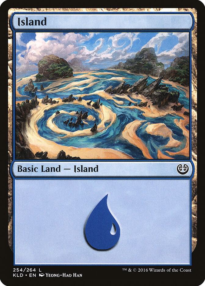 Island (254) card image