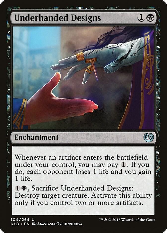 Underhanded Designs card image