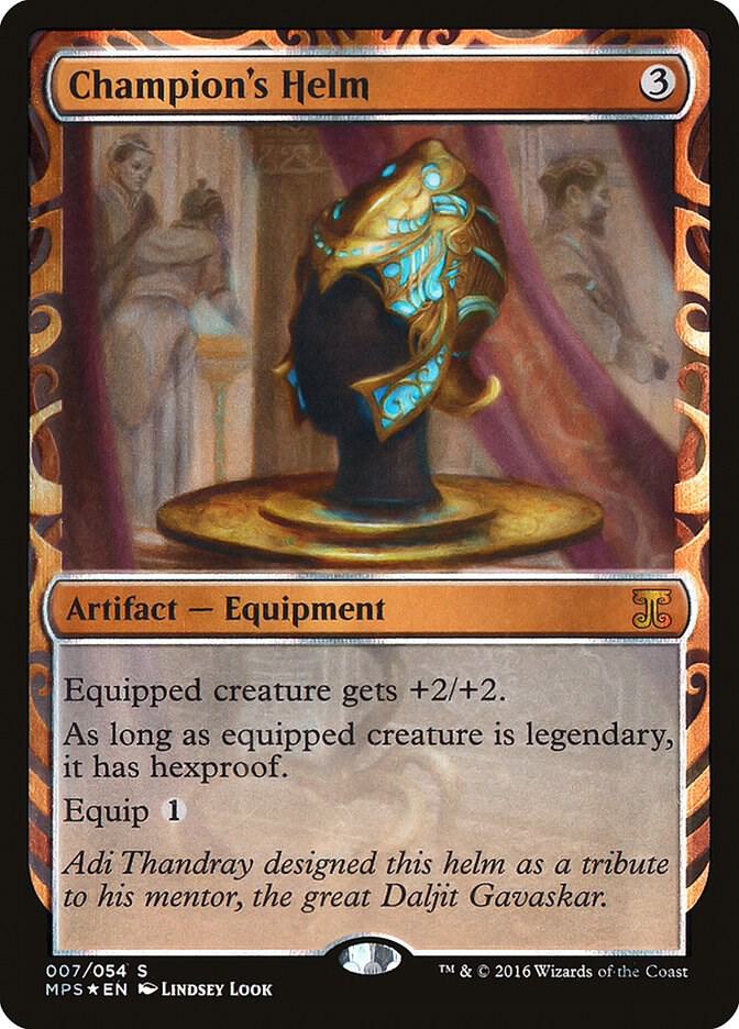 Champion's Helm card image