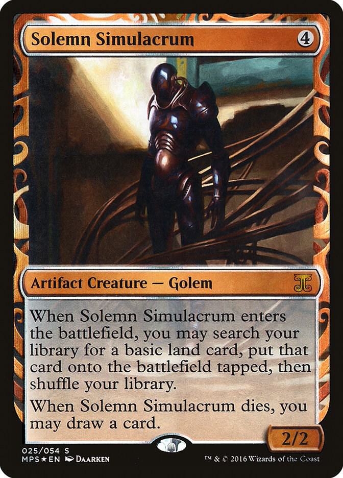 Solemn Simulacrum card image