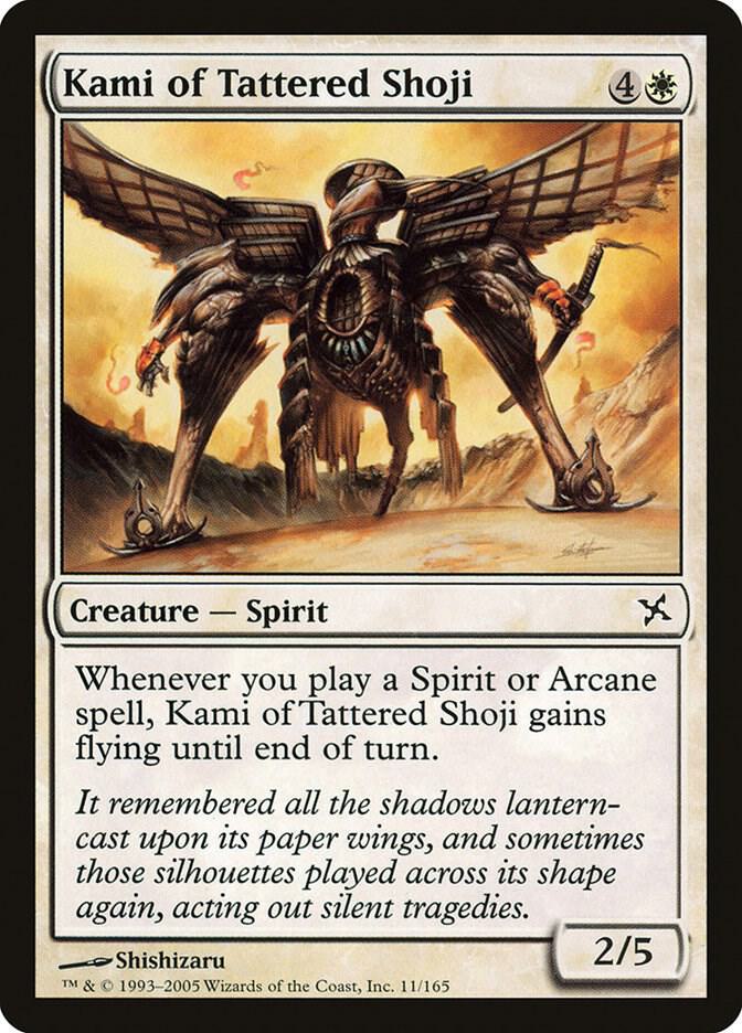 Kami of Tattered Shoji card image