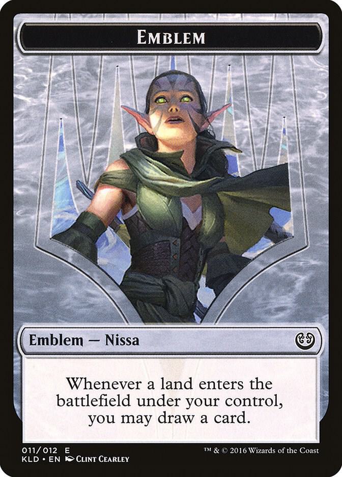 Emblem - Nissa, Vital Force card image