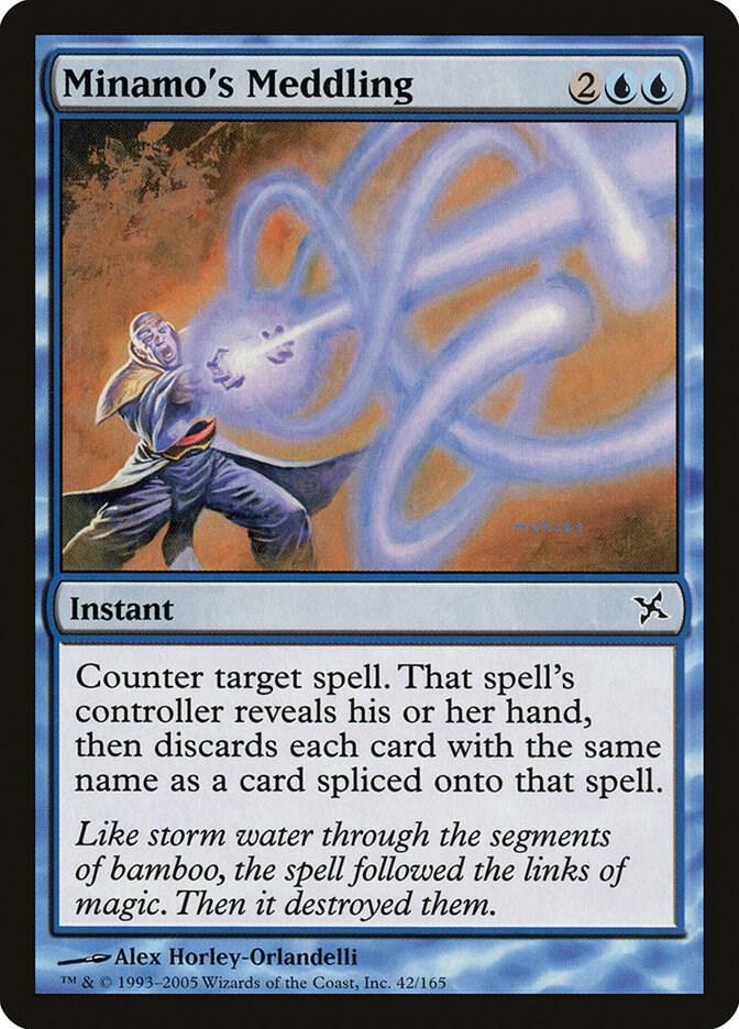 Minamo's Meddling card image