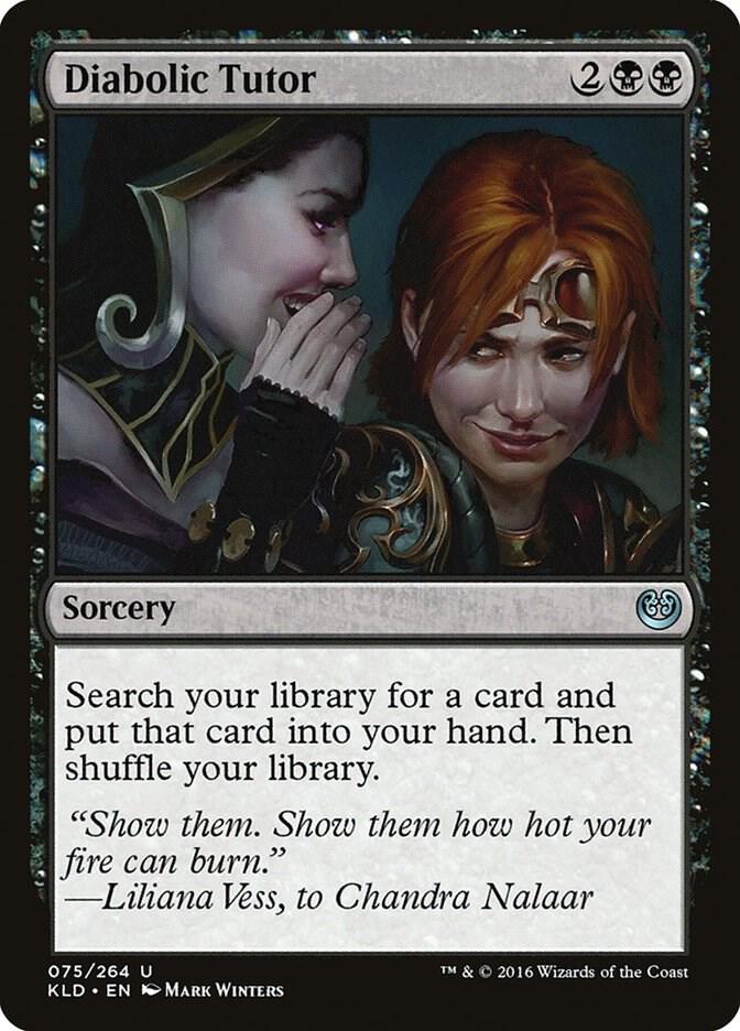 Diabolic Tutor card image