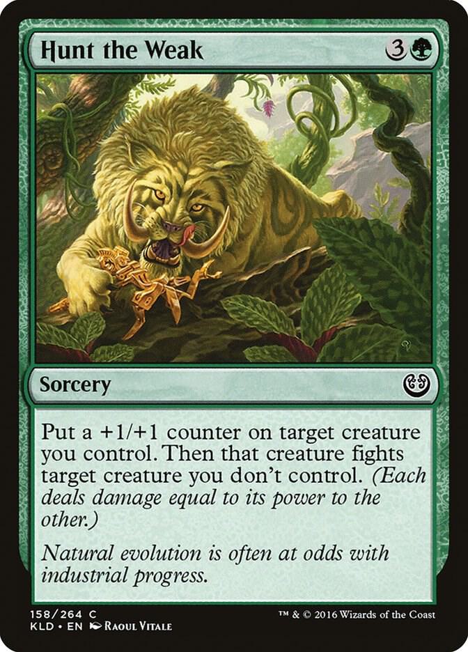Hunt the Weak card image