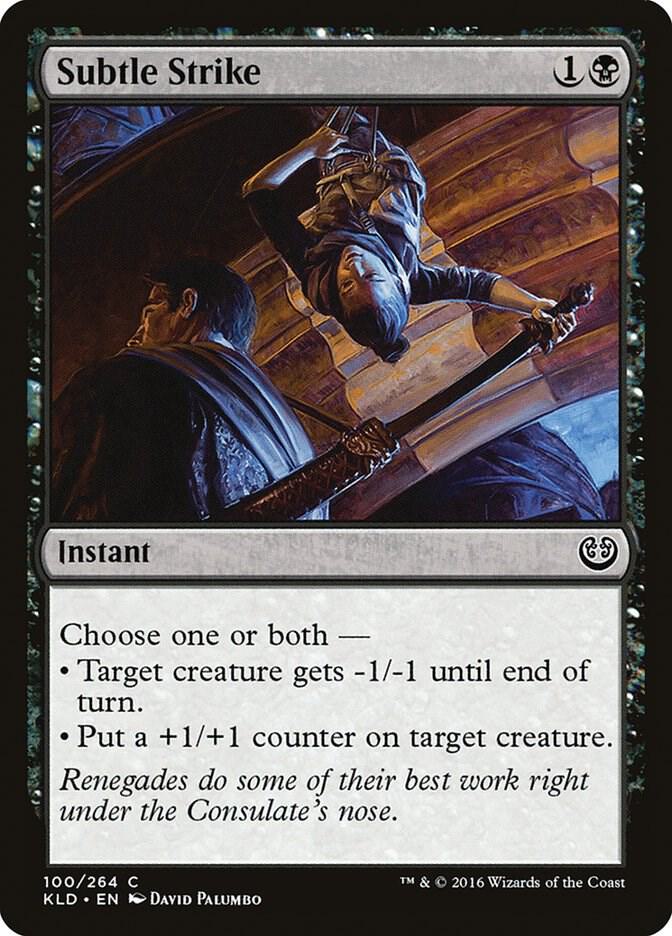 Subtle Strike card image