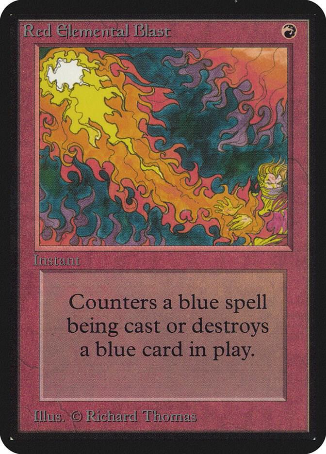 Red Elemental Blast card image