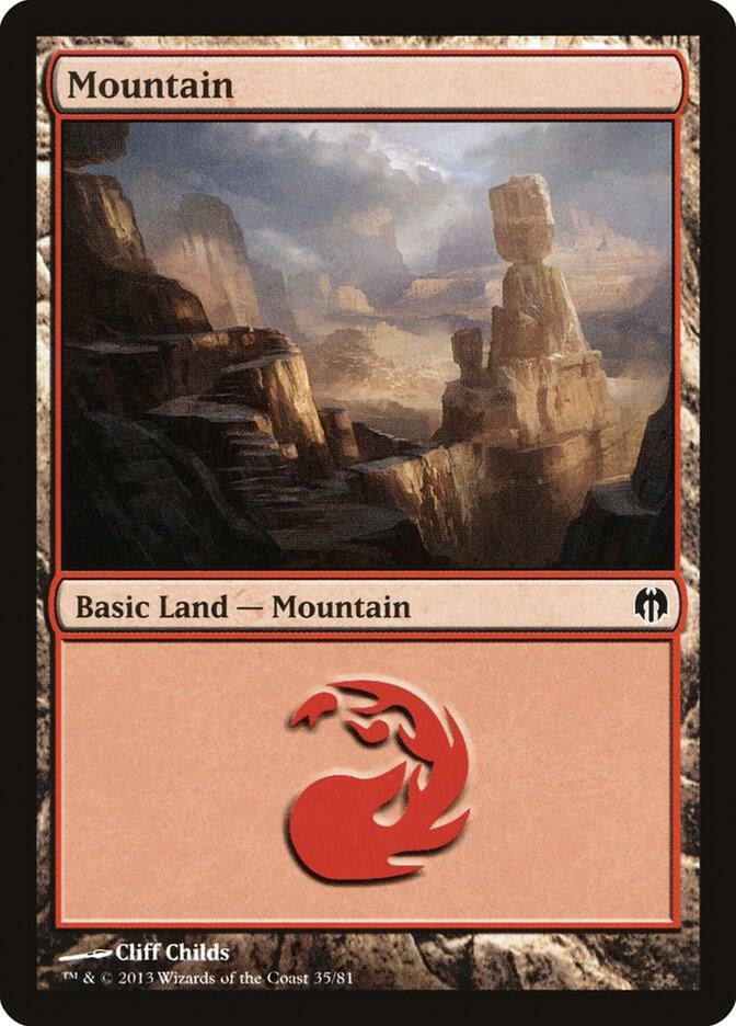 Mountain (35) card image