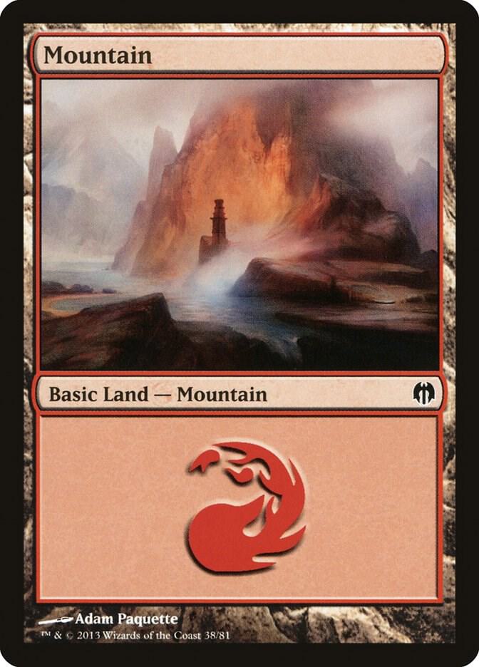 Mountain (38) card image