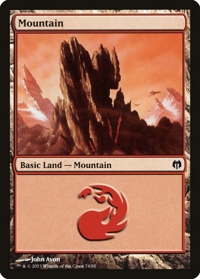 Mountain (74) card image