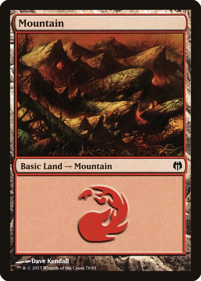 Mountain (76) card image