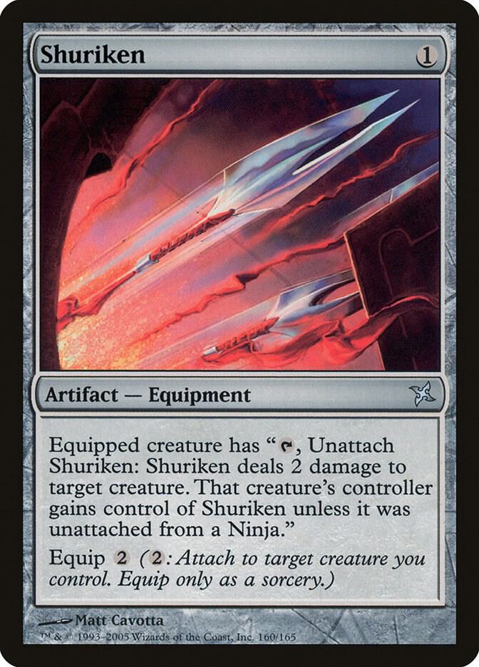 Shuriken card image
