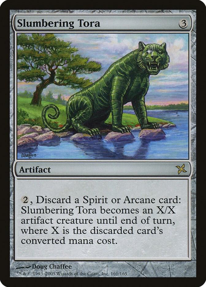 Slumbering Tora card image