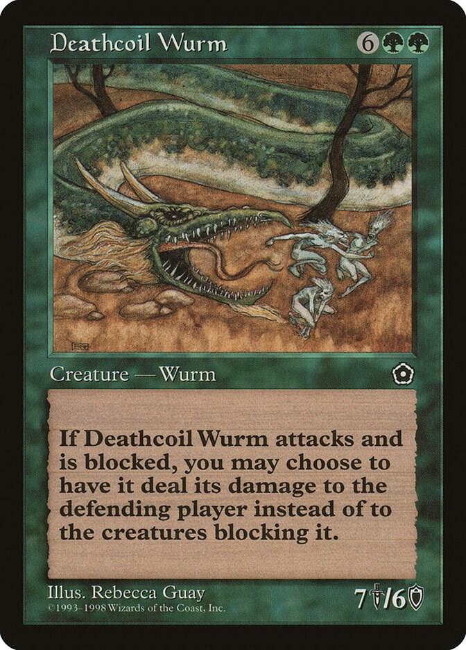 Deathcoil Wurm card image