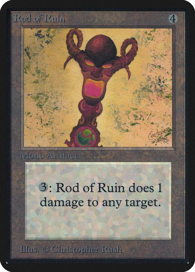 Rod of Ruin card image