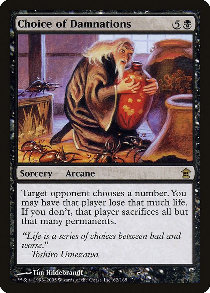 Choice of Damnations card image