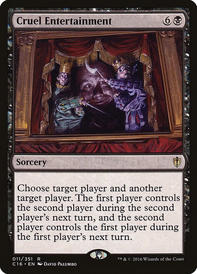 Cruel Entertainment card image