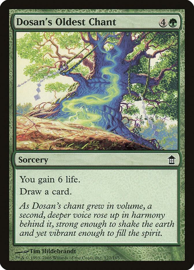 Dosan's Oldest Chant card image