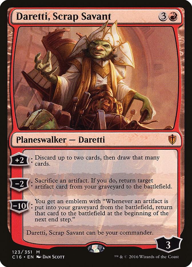 Daretti, Scrap Savant card image