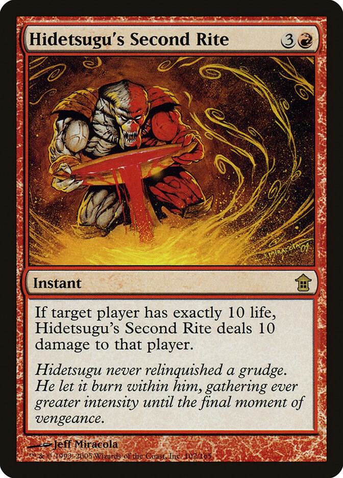 Hidetsugu's Second Rite card image
