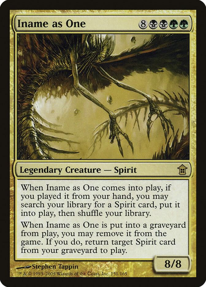 Iname as One card image