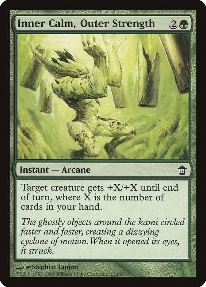 Inner Calm, Outer Strength card image