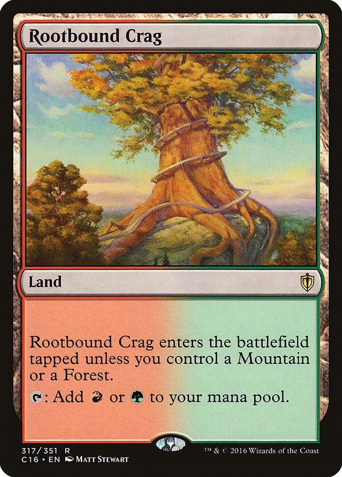 Rootbound Crag card image