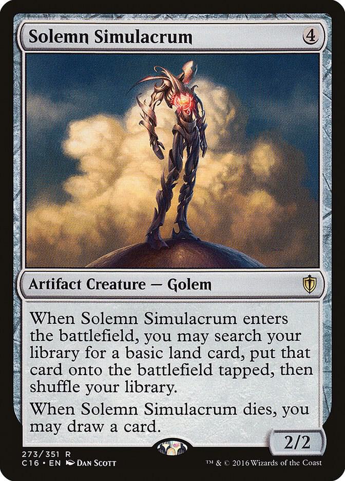 Solemn Simulacrum card image