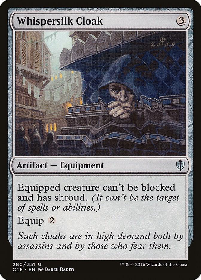 Whispersilk Cloak card image
