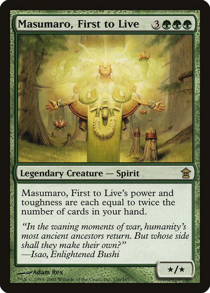 Masumaro, First to Live card image