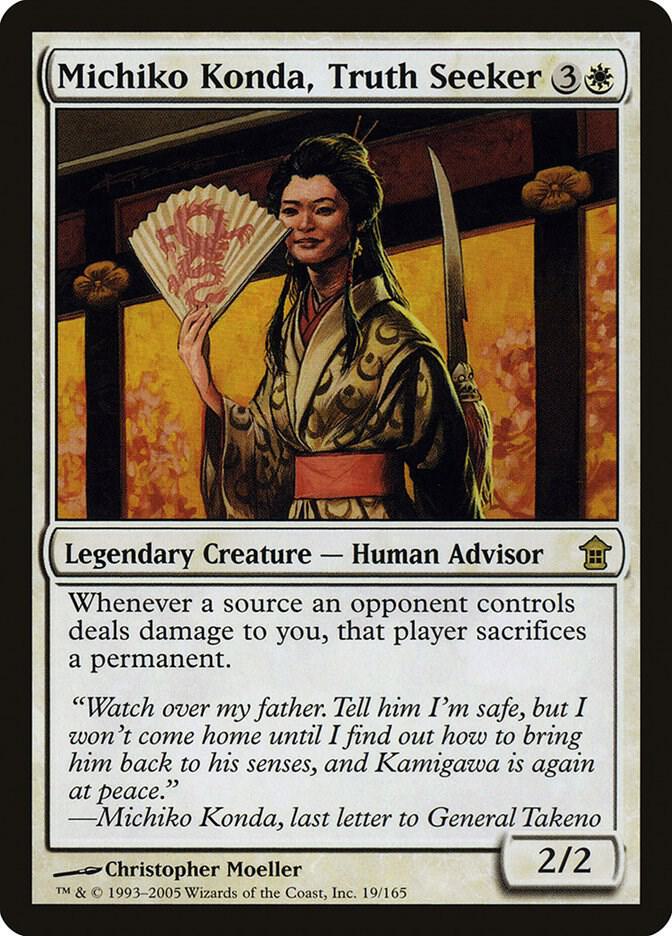 Michiko Konda, Truth Seeker card image