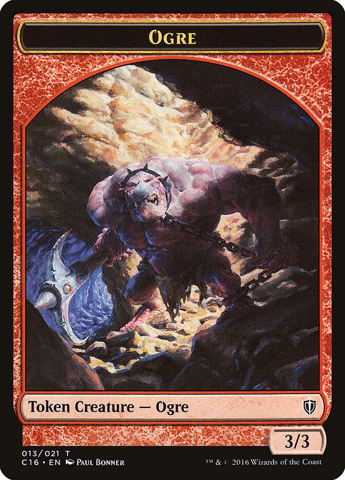 Ogre // Bird (007) Double-Sided Token card image