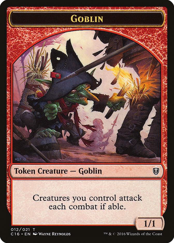 Goblin // Zombie Double-Sided Token card image