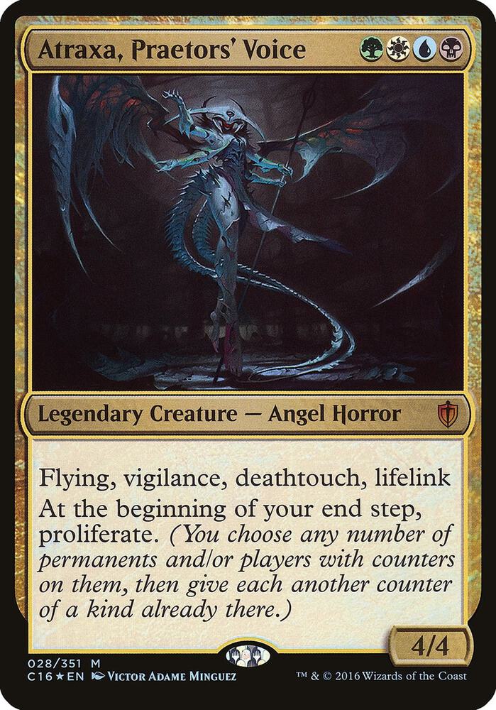 Atraxa, Praetors' Voice (Commander 2016) card image
