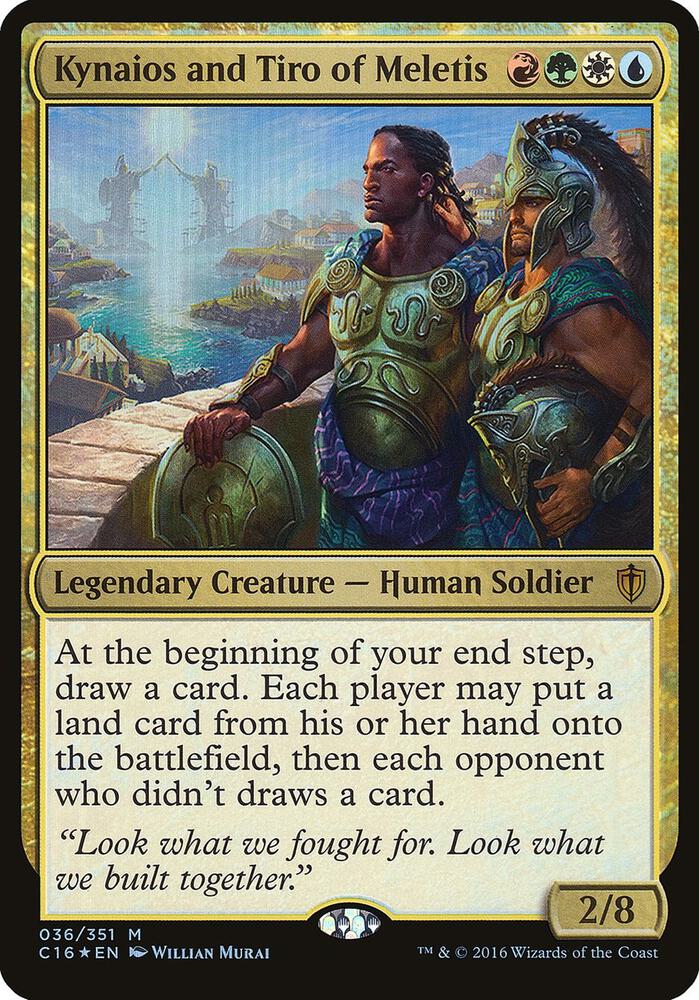 Kynaios and Tiro of Meletis (Commander 2016) card image