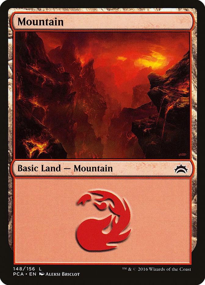 Mountain (148) card image