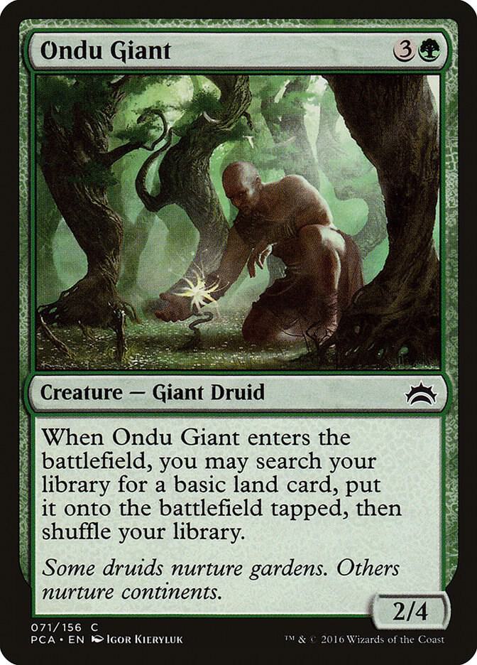 Ondu Giant card image