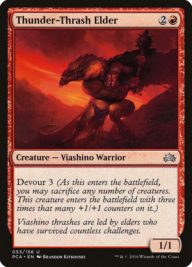 Thunder-Thrash Elder card image