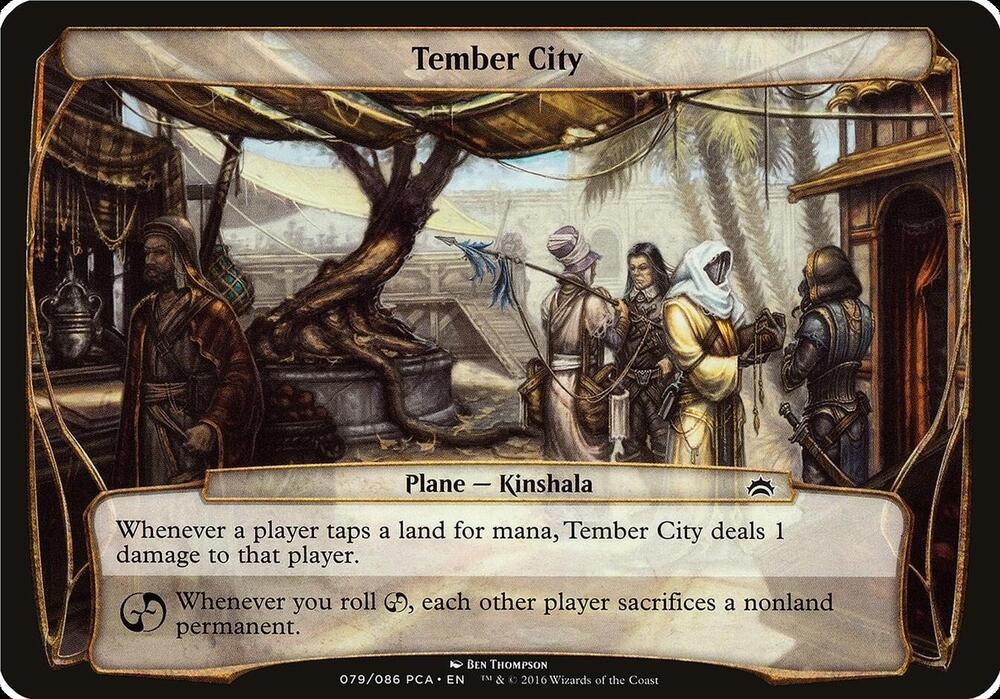 Tember City (Planechase Anthology) card image