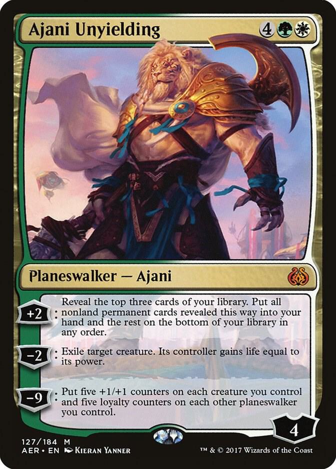 Ajani Unyielding card image