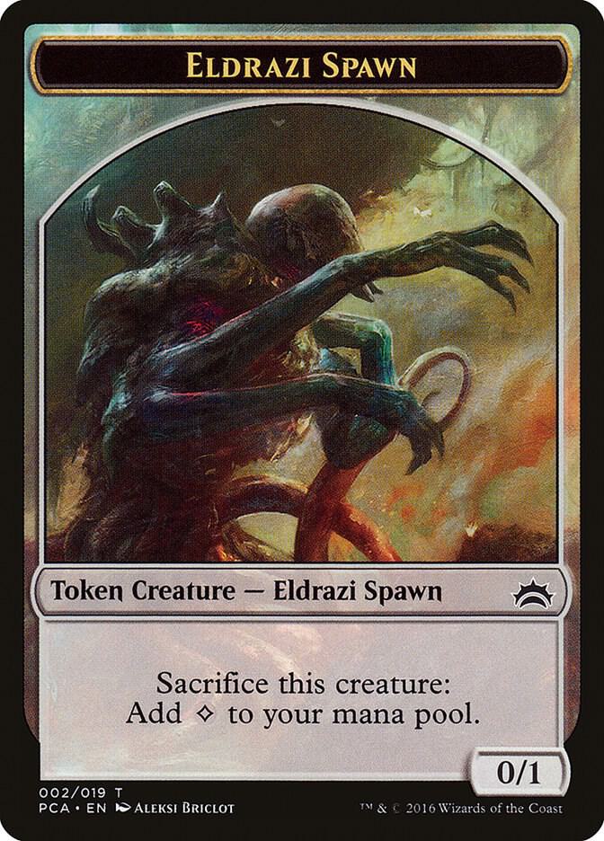 Eldrazi Spawn (002) // Eldrazi Double-Sided Token card image