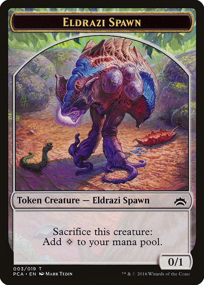 Eldrazi Spawn (003) // Eldrazi Double-Sided Token card image