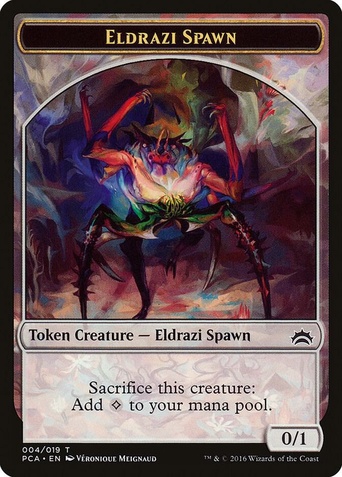 Eldrazi Spawn (004) // Eldrazi Double-Sided Token card image