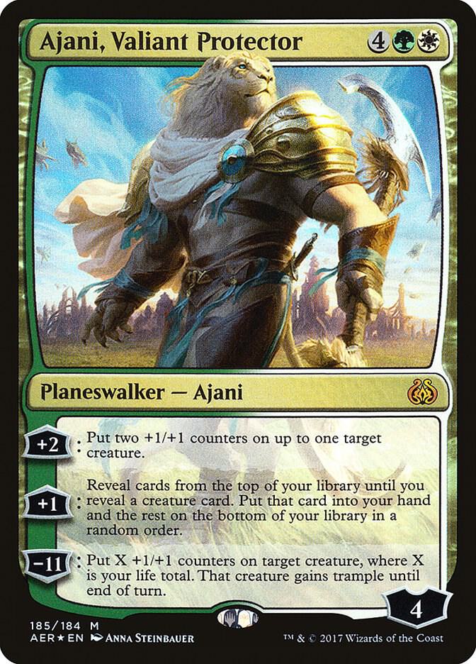 Ajani, Valiant Protector card image