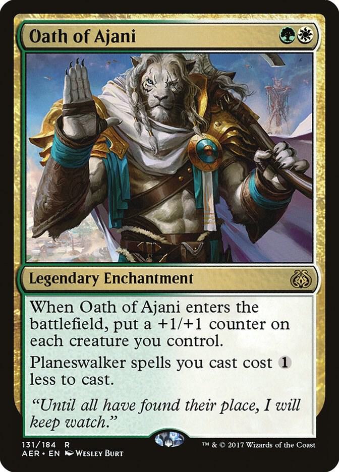 Oath of Ajani card image