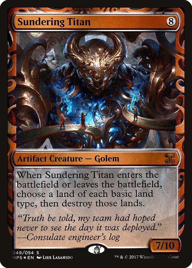 Sundering Titan card image