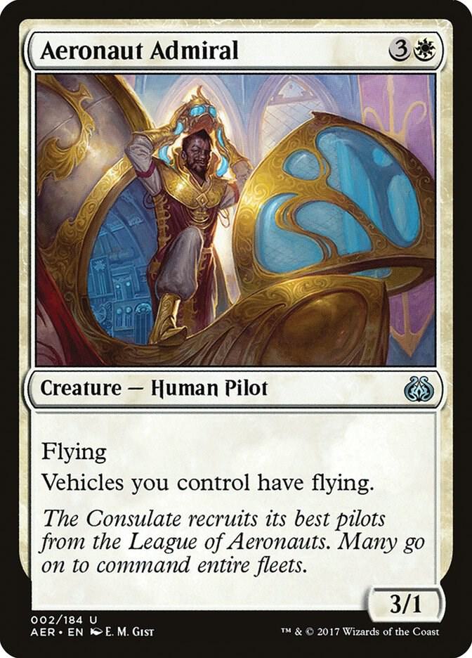 Aeronaut Admiral card image