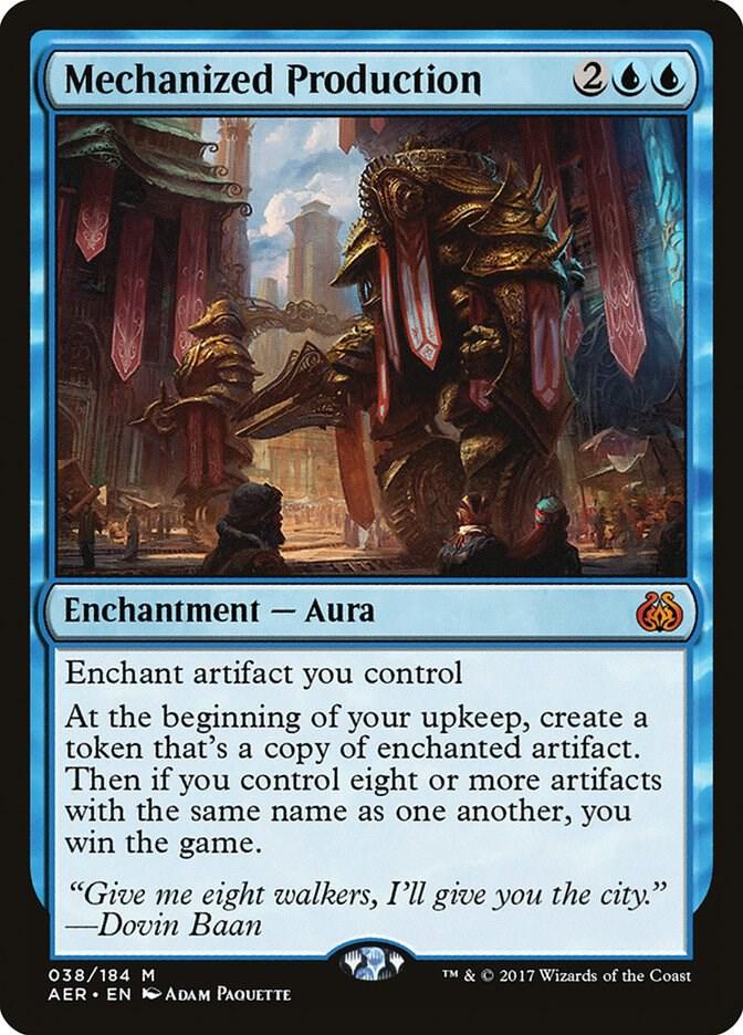 Mechanized Production card image