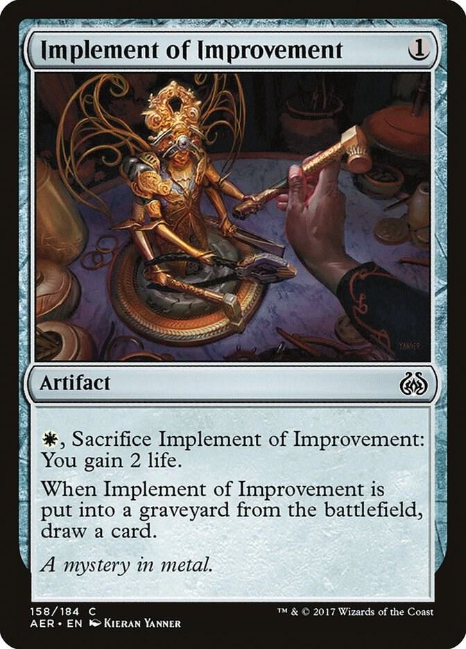 Implement of Improvement card image